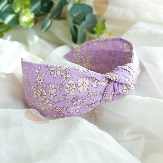 Capel AA Lavender Liberty of London Print Knot Headband